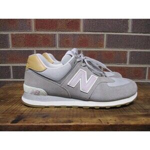 New Balance Womens 574 Gray WL574NA2 Athletic Shoes Running Sneakers Size 10 B